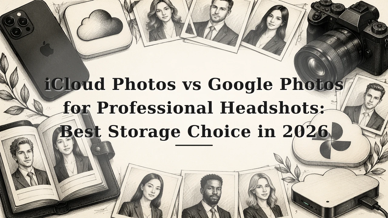 iCloud Photos vs Google Photos for Professional Headshots: Best Storage Choice in 2026