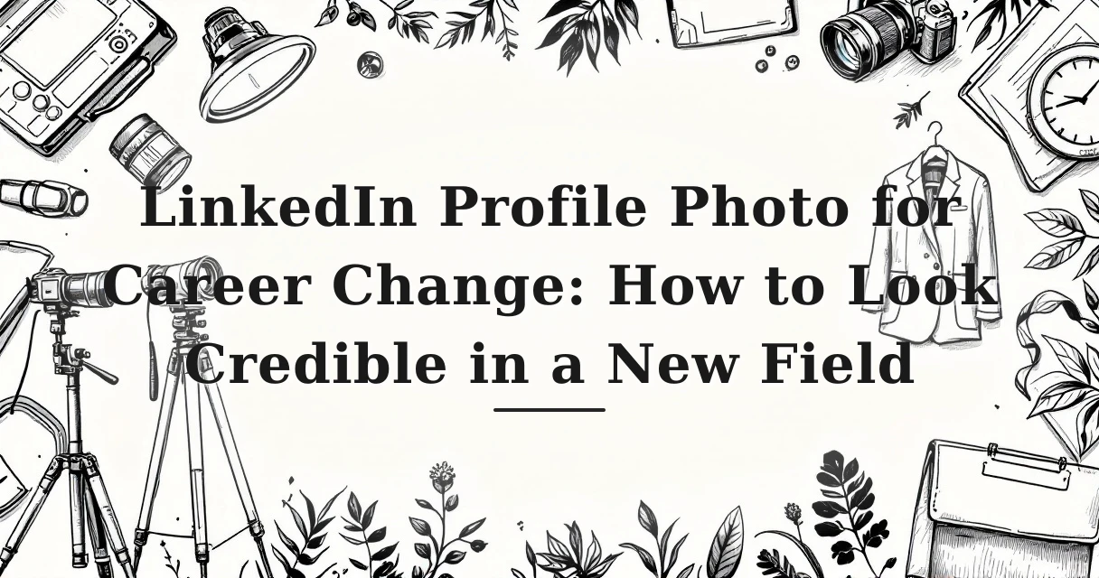 LinkedIn Profile Photo for Career Change: How to Look Credible in a New Field