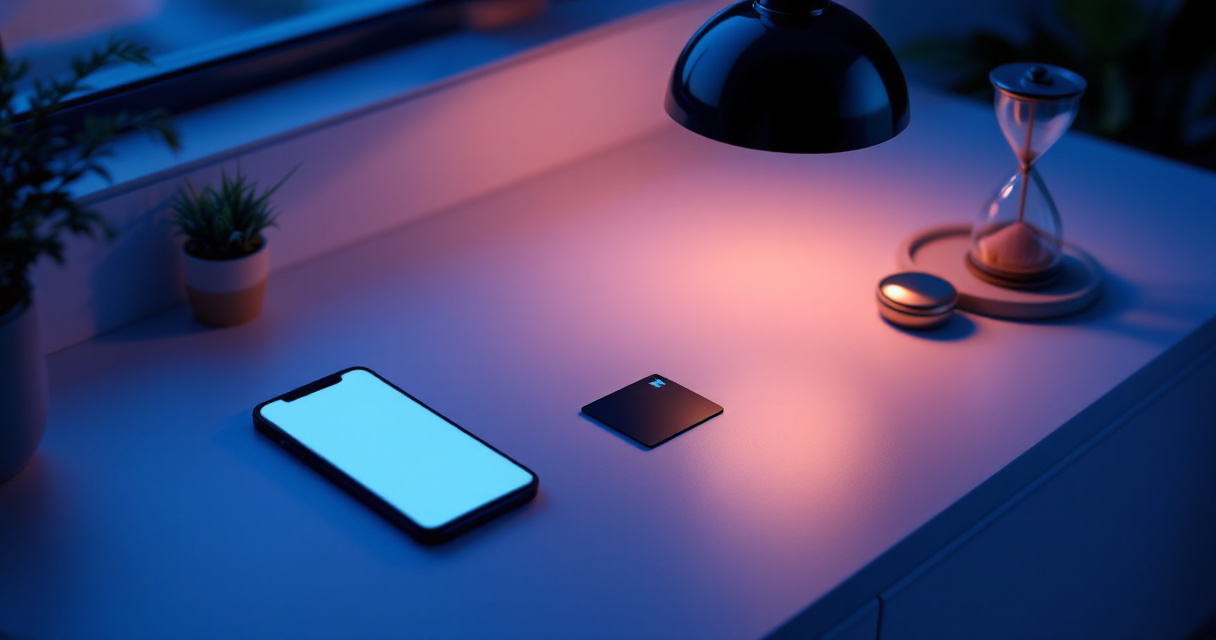 Objects representing AI headshot pricing, turnaround time, privacy, and ease of use