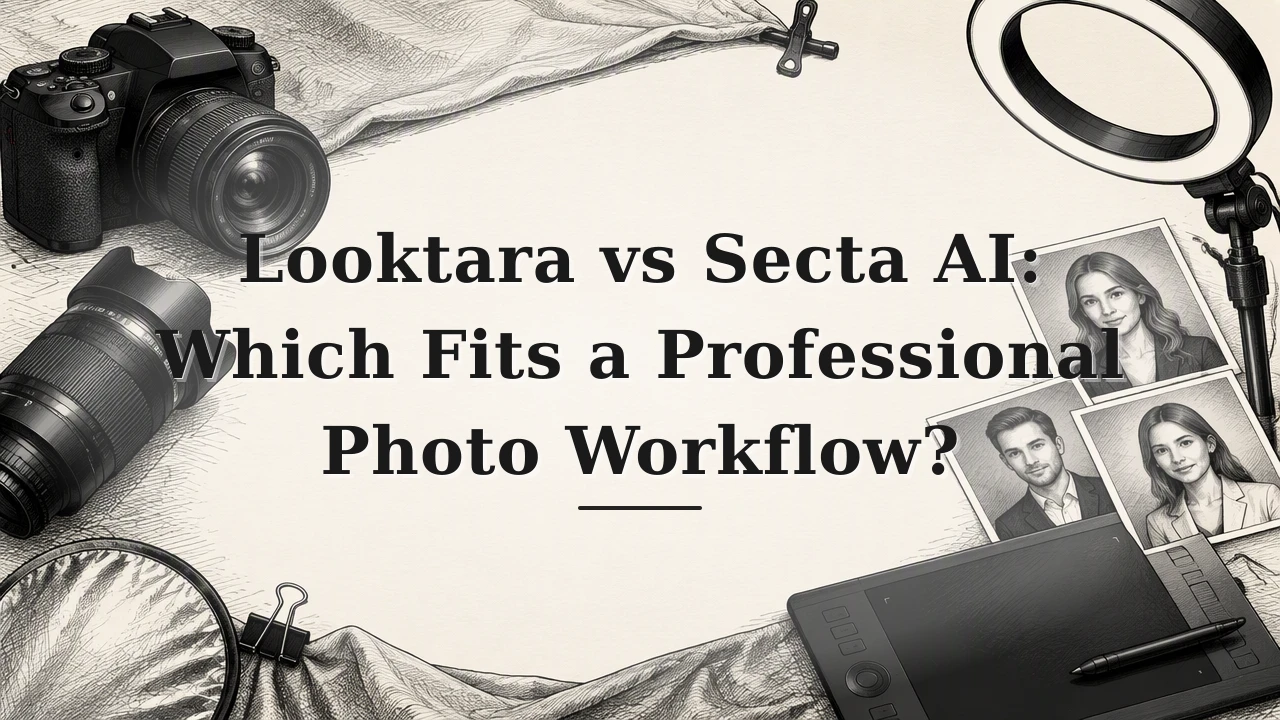 Looktara vs Secta AI: Which Fits a Professional Photo Workflow?