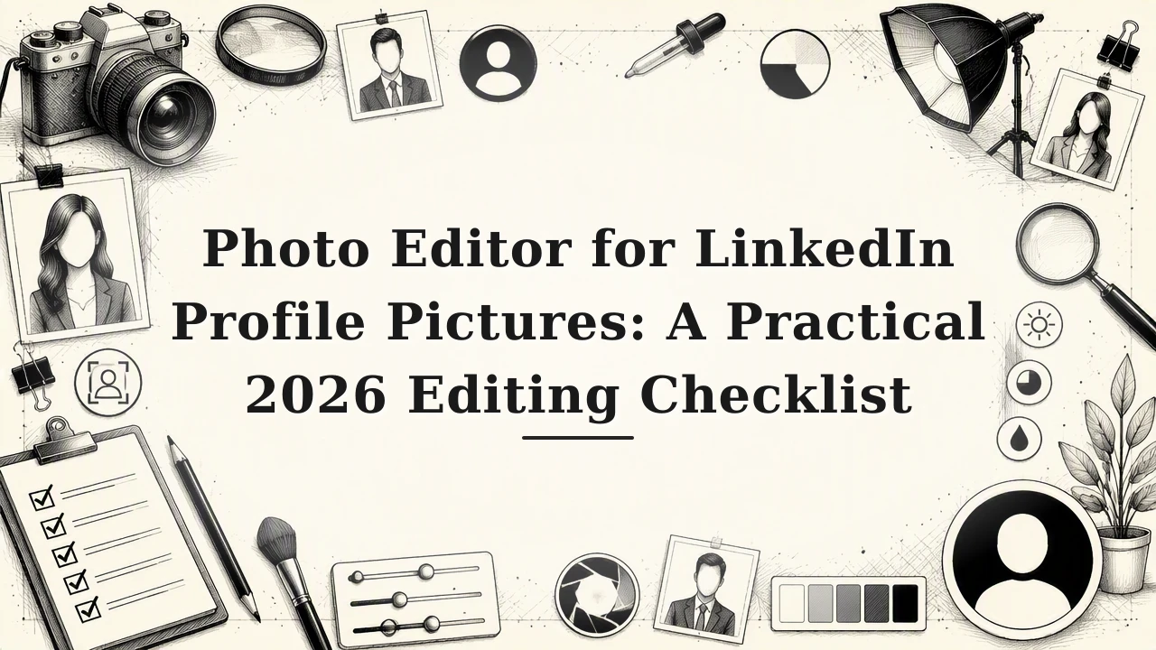 Photo Editor for LinkedIn Profile Pictures: A Practical 2026 Editing Checklist