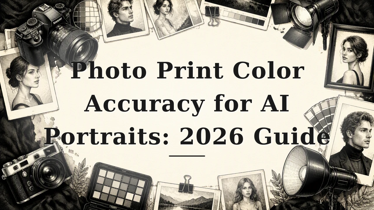 Photo Print Color Accuracy for AI Portraits: 2026 Guide