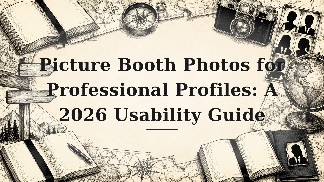 Picture Booth Photos for Professional Profiles: A 2026 Usability Guide
