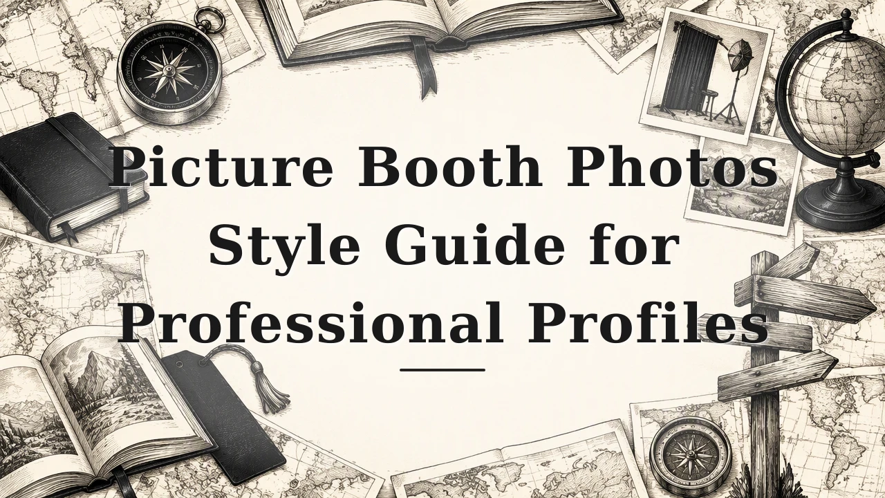 Picture Booth Photos Style Guide for Professional Profiles