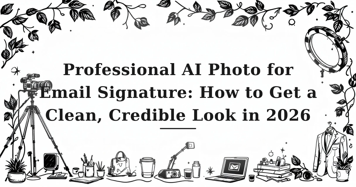 Professional AI Photo for Email Signature: How to Get a Clean, Credible Look in 2026