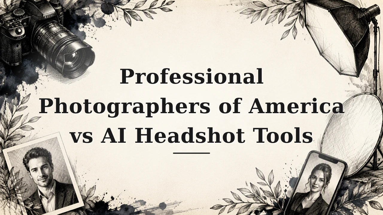 Professional Photographers of America vs AI Headshot Tools