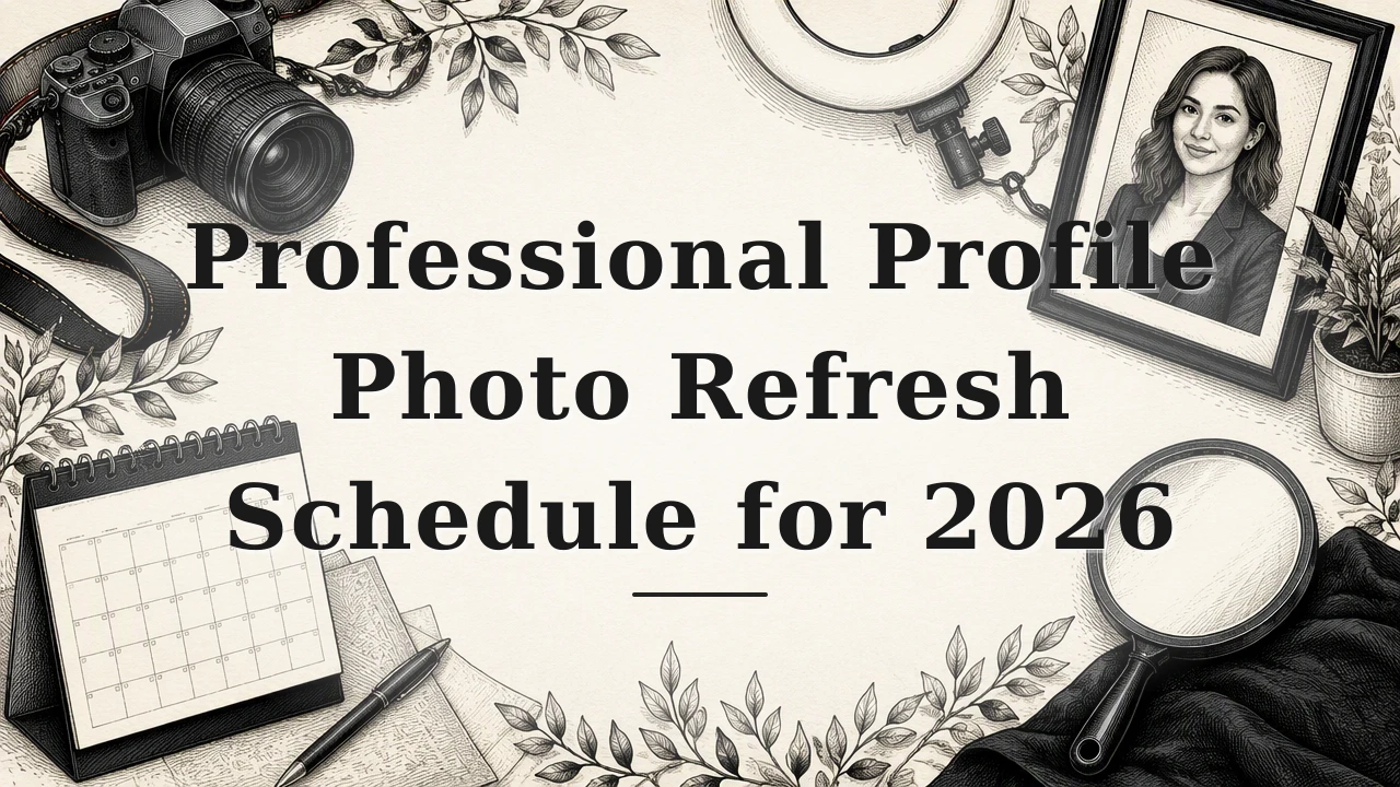 Professional Profile Photo Refresh Schedule for 2026