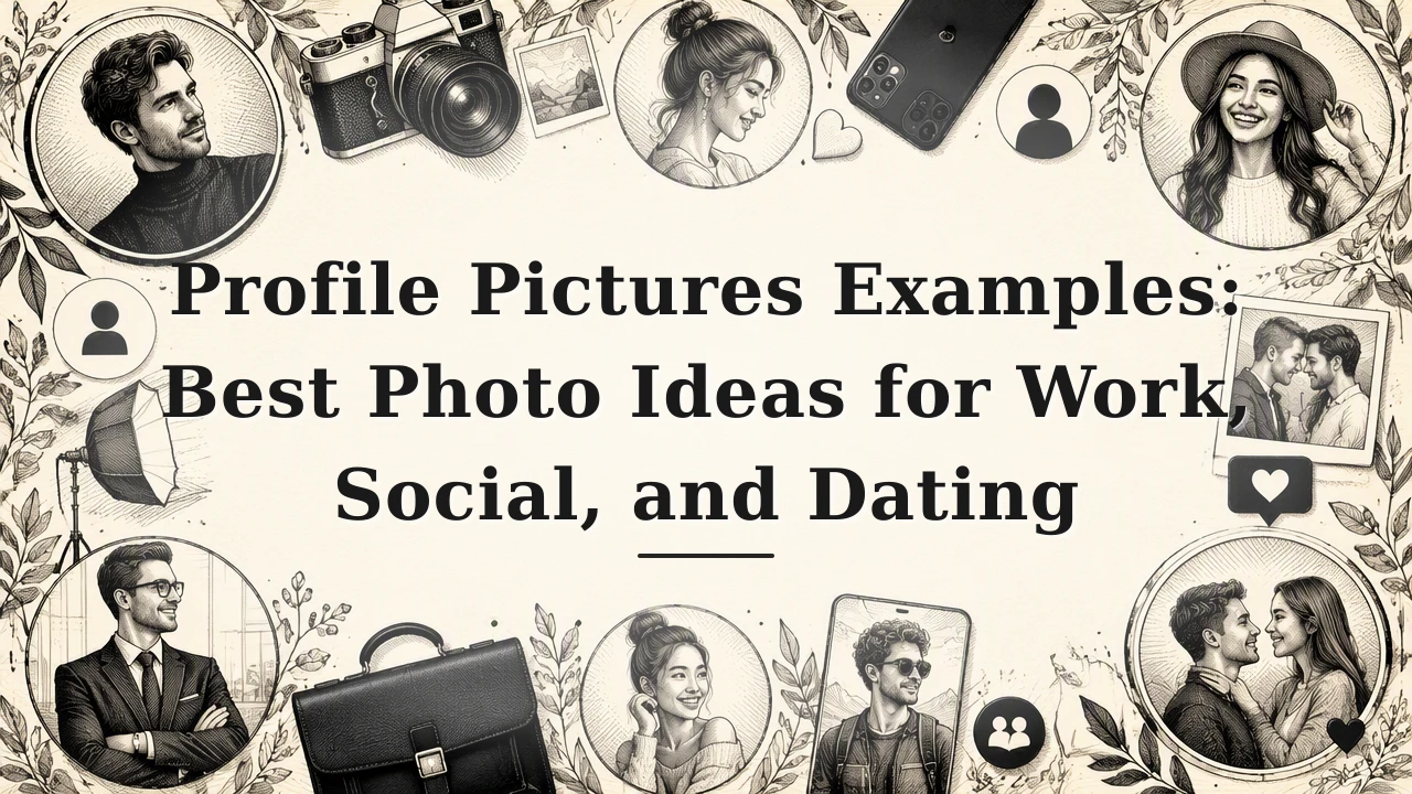 Profile Pictures Examples: Best Photo Ideas for Work, Social, and Dating