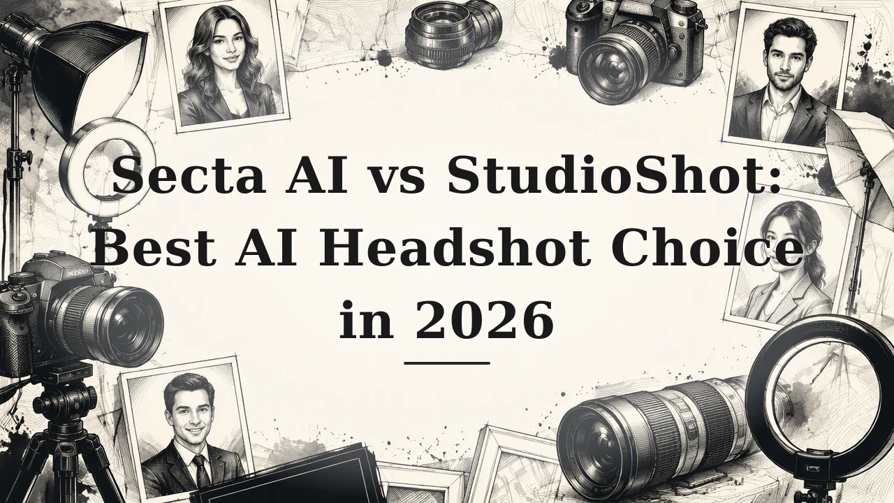 Secta AI vs StudioShot: Best AI Headshot Choice in 2026