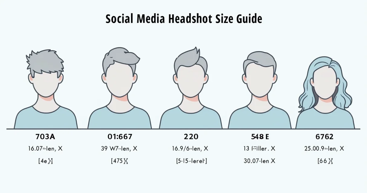 Social Media Headshot Size Guide 2024: Exact Dimensions for Every Platform