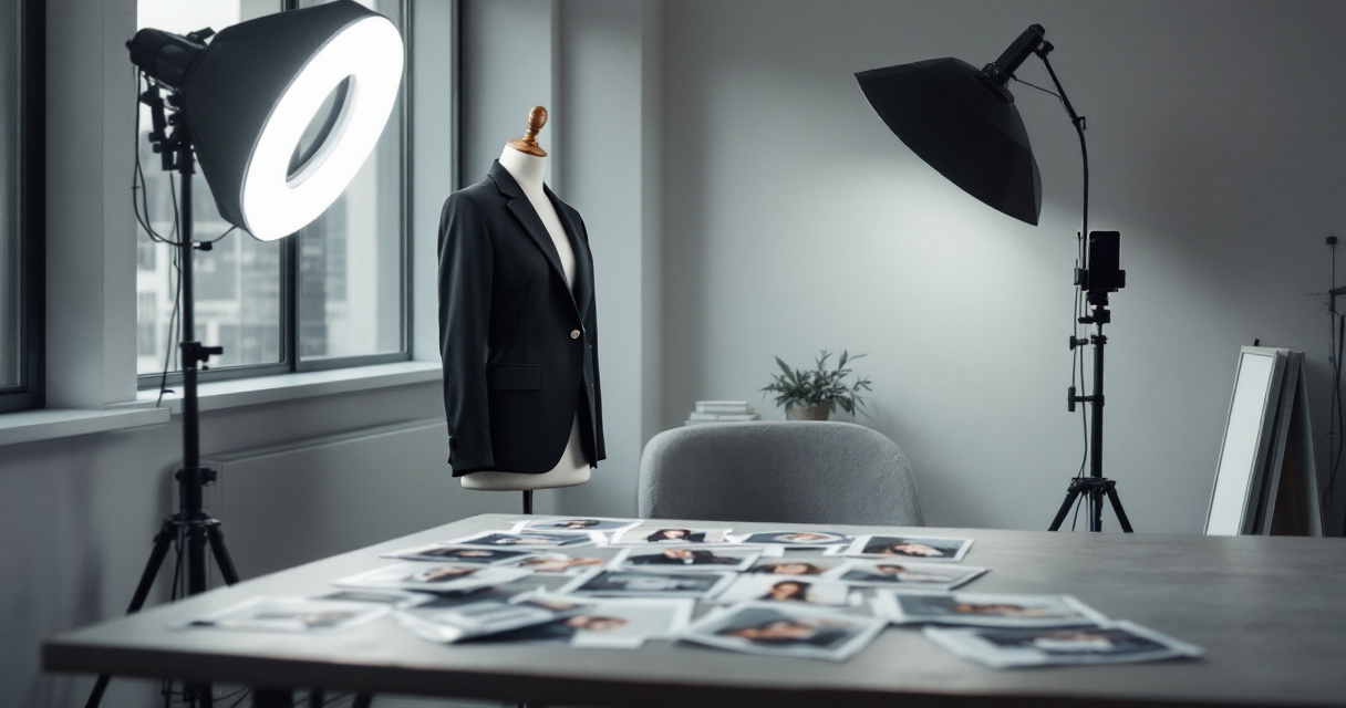 Modern studio setup illustrating evolving standards for better AI headshot alternatives in 2026