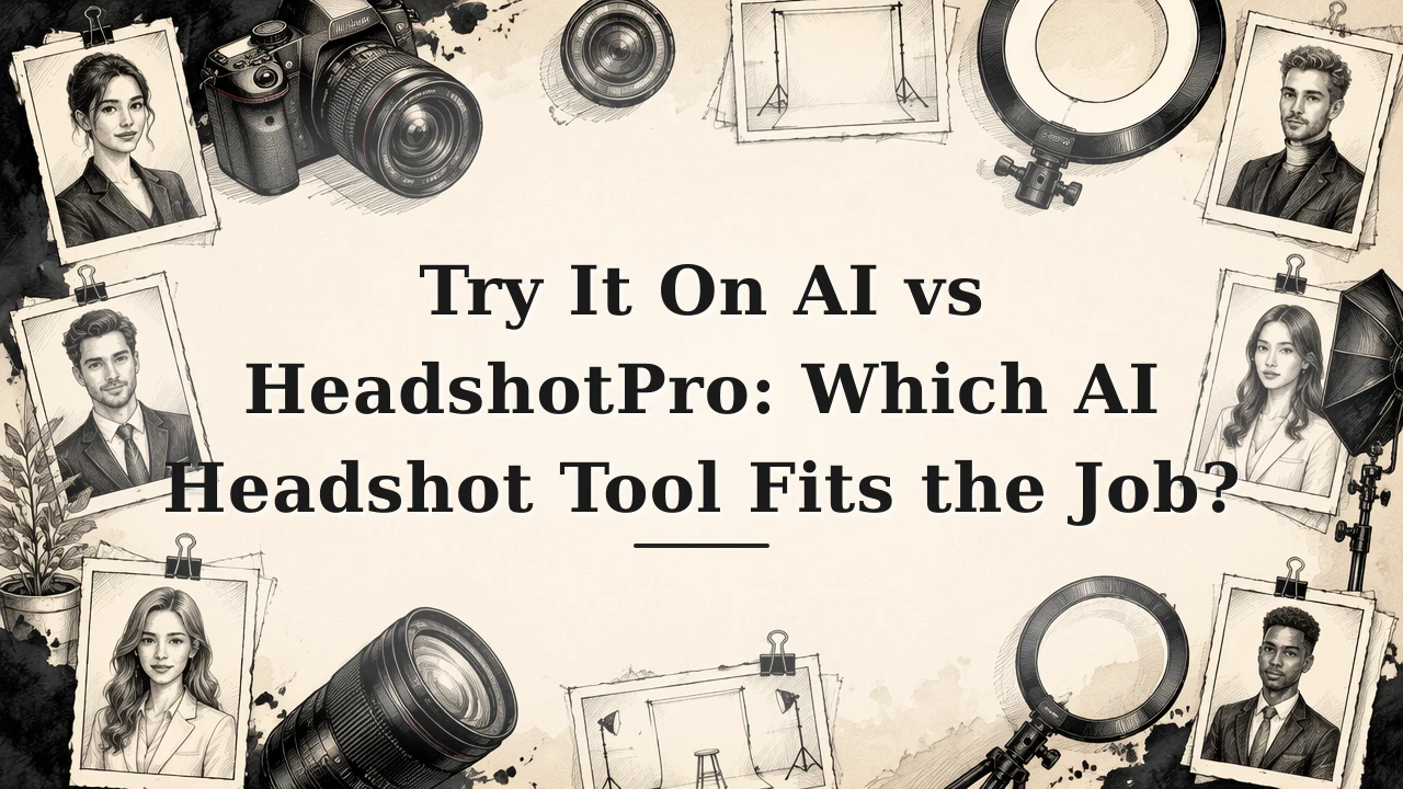 Try It On AI vs HeadshotPro: Which AI Headshot Tool Fits the Job?