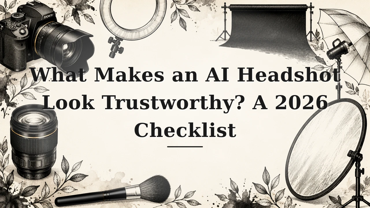 What Makes an AI Headshot Look Trustworthy? A 2026 Checklist