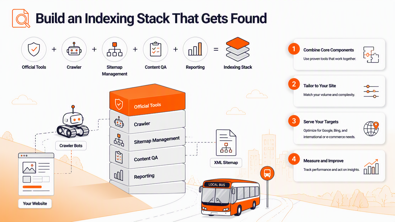 Illustration for How should a company build an indexing stack?