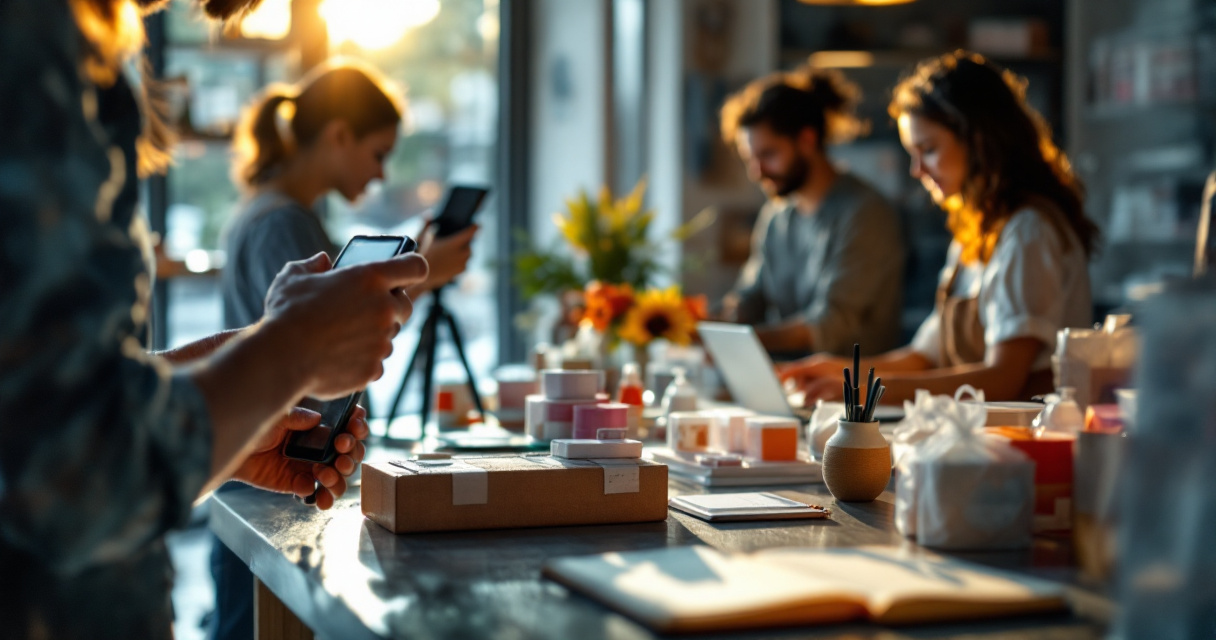 Local business team improving content and storefront details to speed SEO results the right way