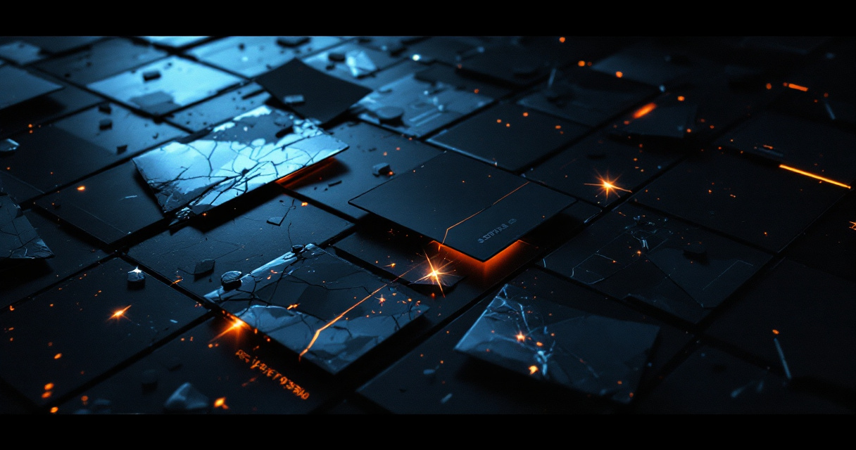 Broken search snippet panels and ignored results symbolizing meta description mistakes reducing organic click-through rate