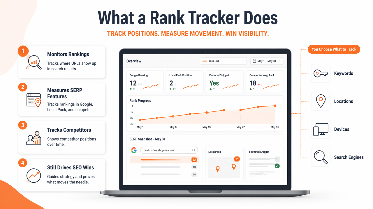 Illustration for What is a rank tracker?