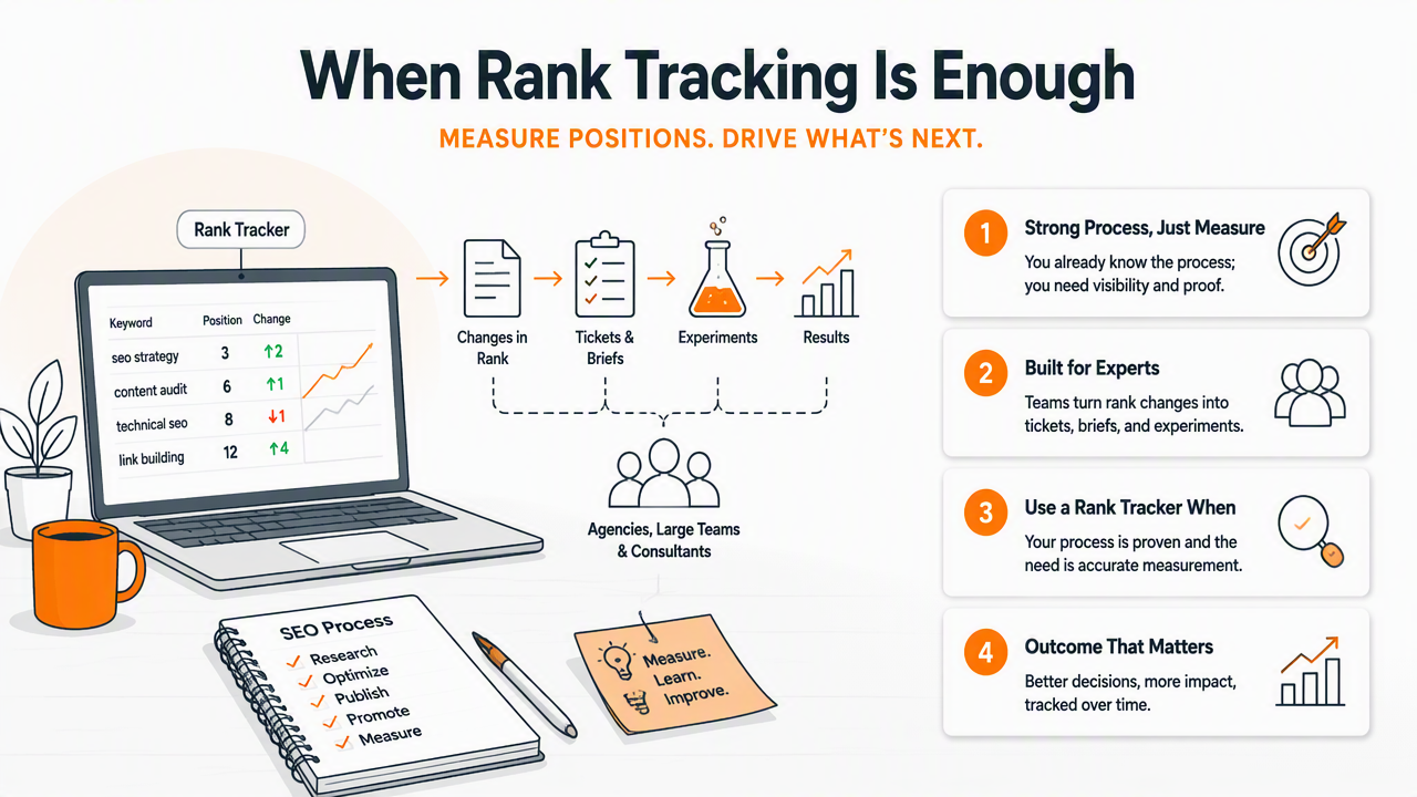 Illustration for When is rank tracking enough?