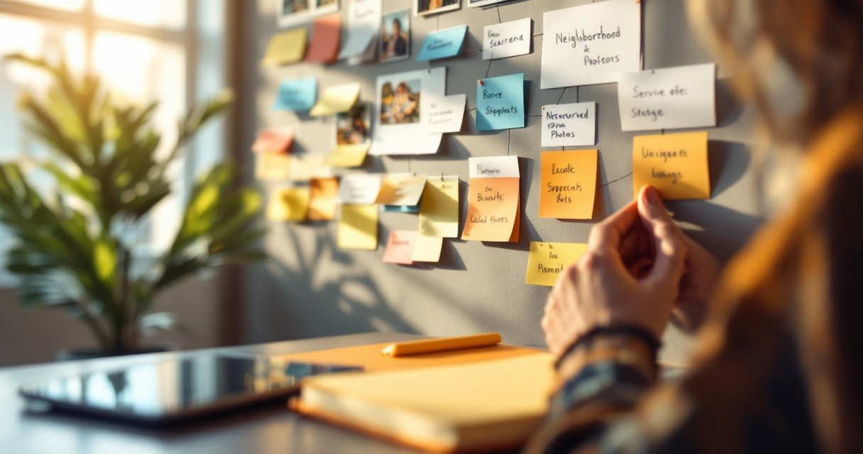 Visual content mapping and internal linking strategy for multiple location pages