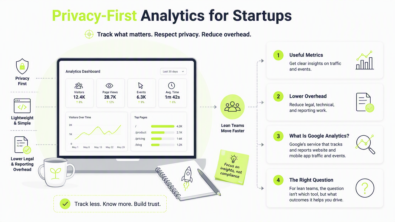Illustration for Best Google Analytics alternatives in 2026