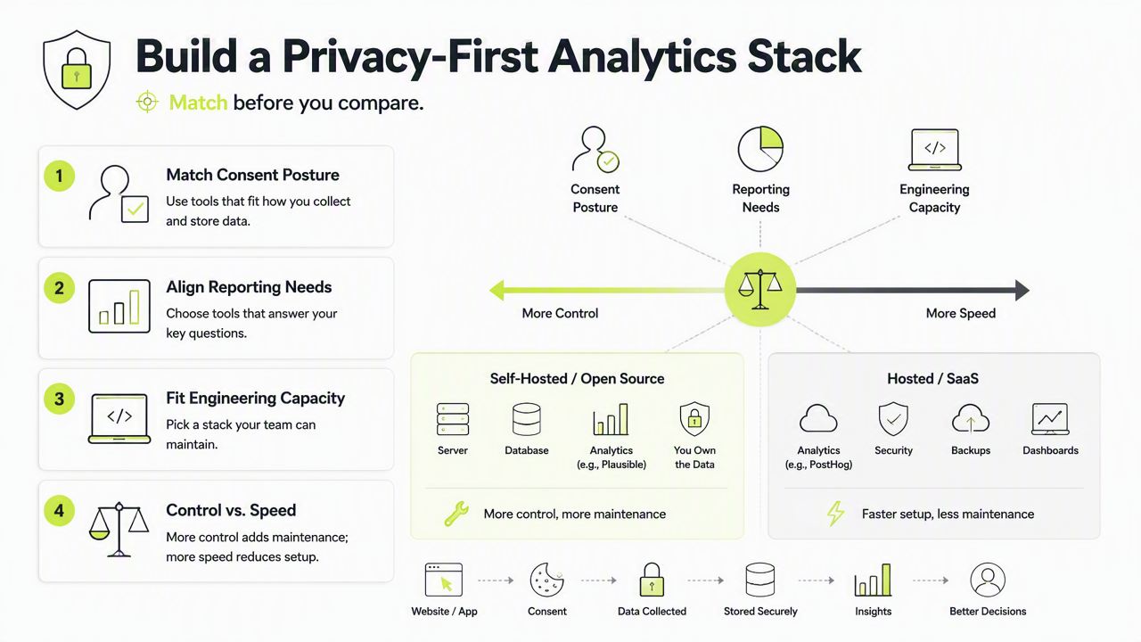 Illustration for How startups should choose a privacy-first stack