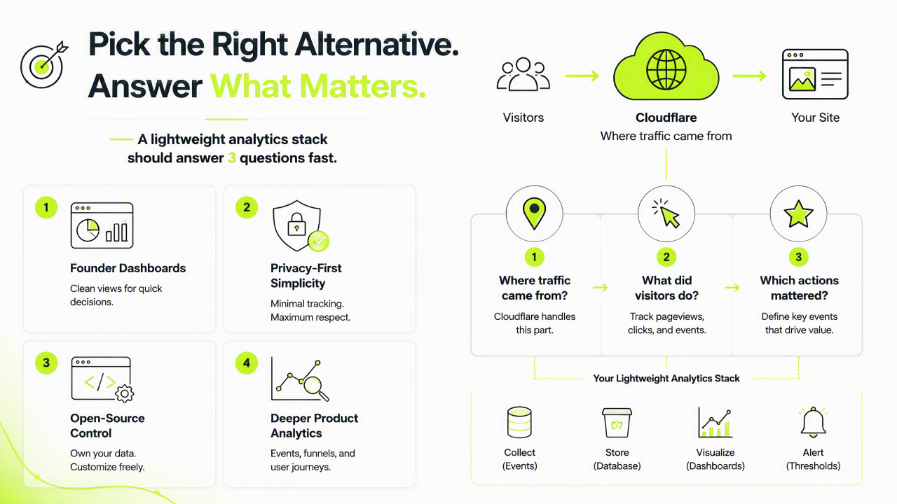 Illustration for Which alternative fits each startup use case