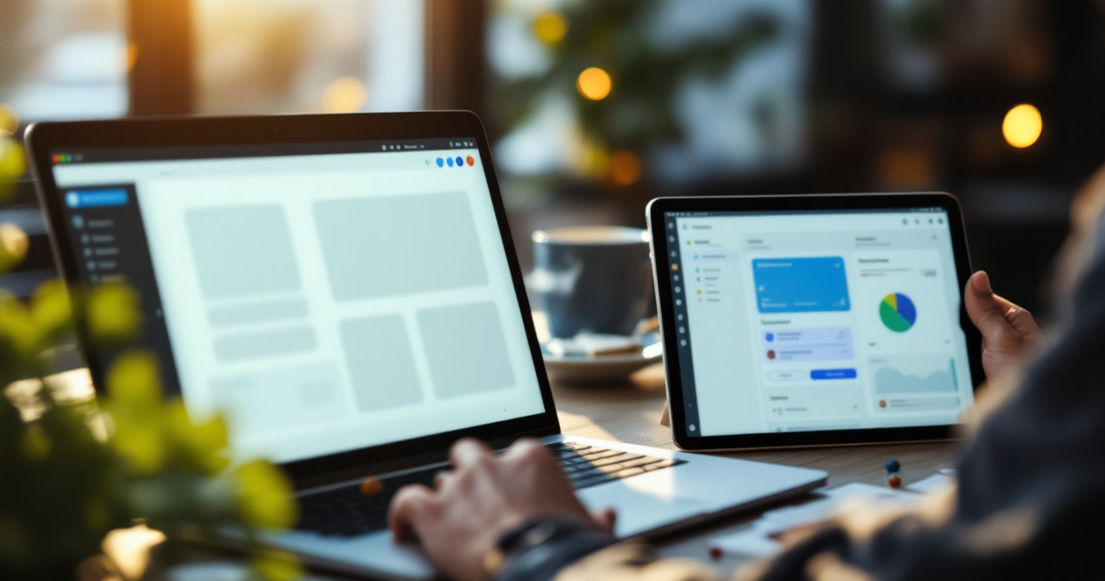 Analyst connecting website and in-app behavior to understand SaaS user drop-off across devices