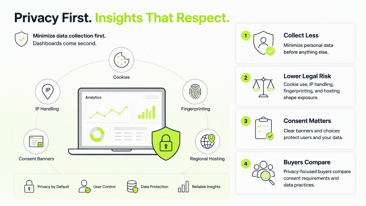 Illustration for Start with privacy model and consent impact