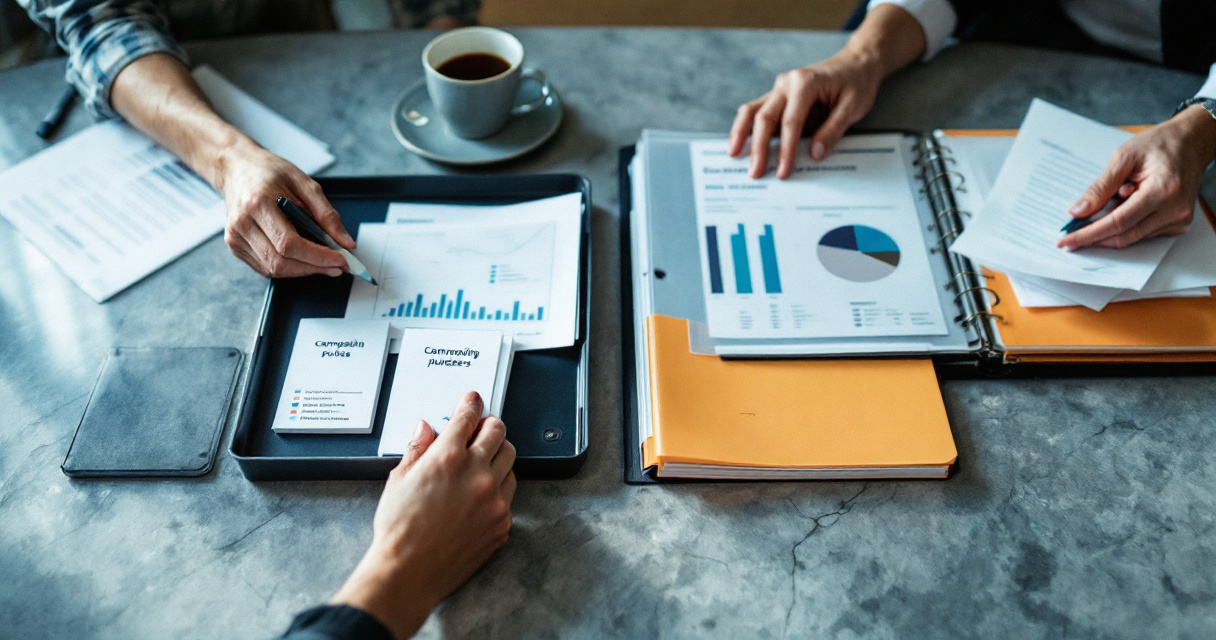 Team separates fast weekly metrics from broader monthly marketing review materials