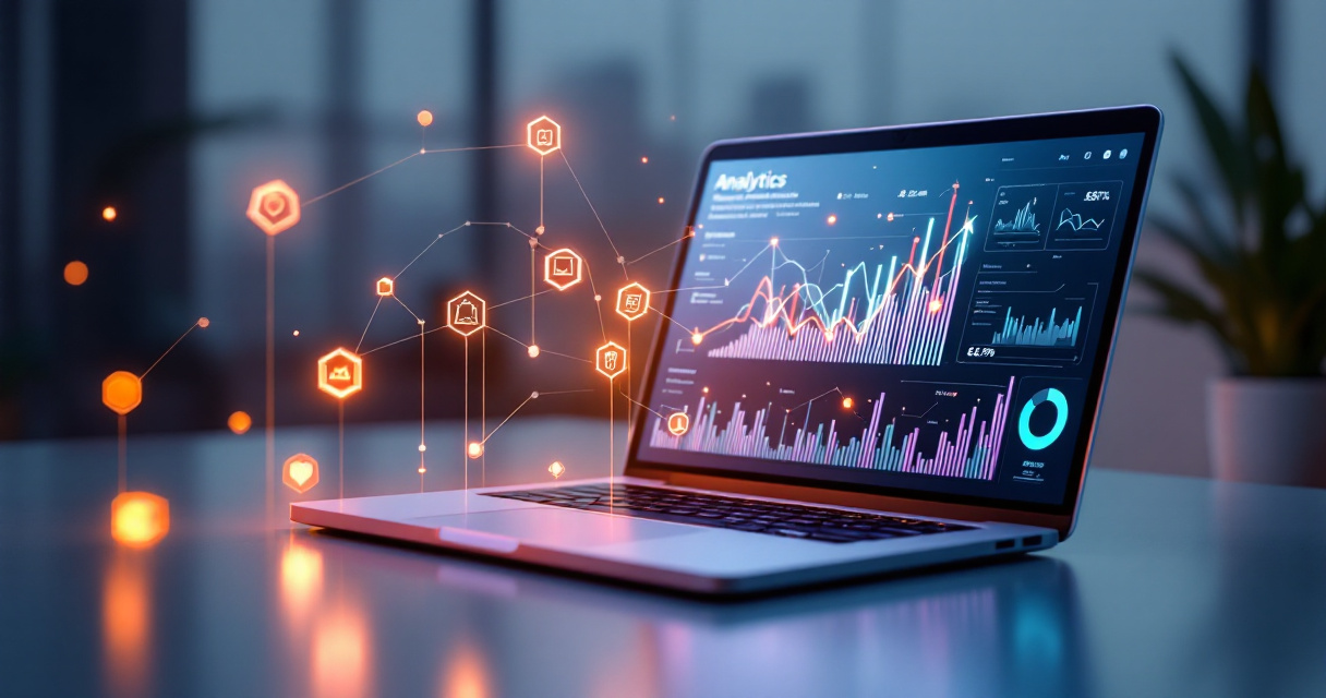 Conceptual visualization of modern privacy‑first analytics platforms replacing traditional tracking tools