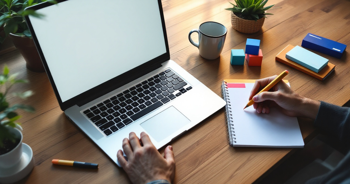 Founder mapping revenue-linked website conversions with green markers on a startup desk