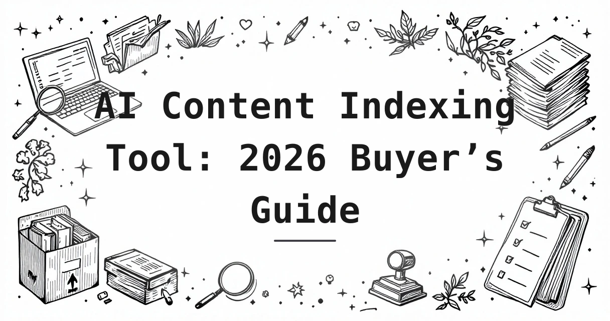 Featured image for: AI Content Indexing Tool: 2026 Buyer’s Guide