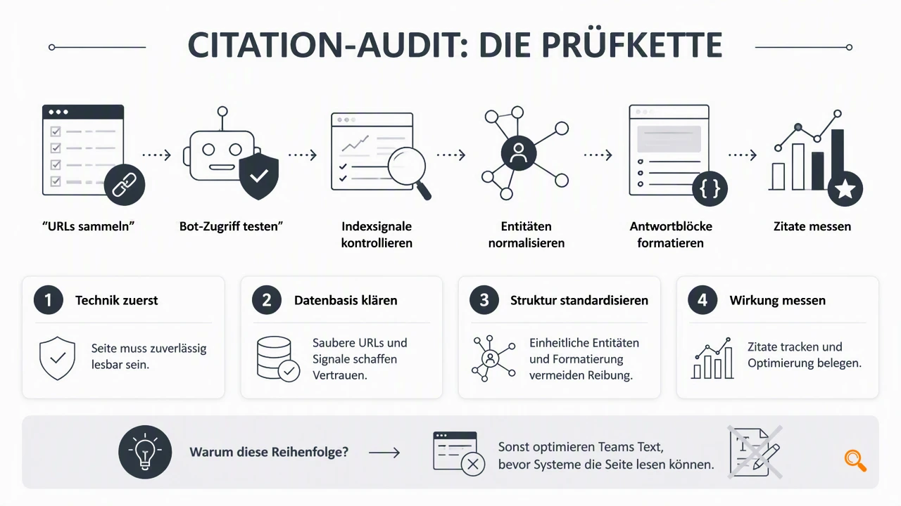 Illustration for Wie läuft der Audit in 6 Schritten ab?