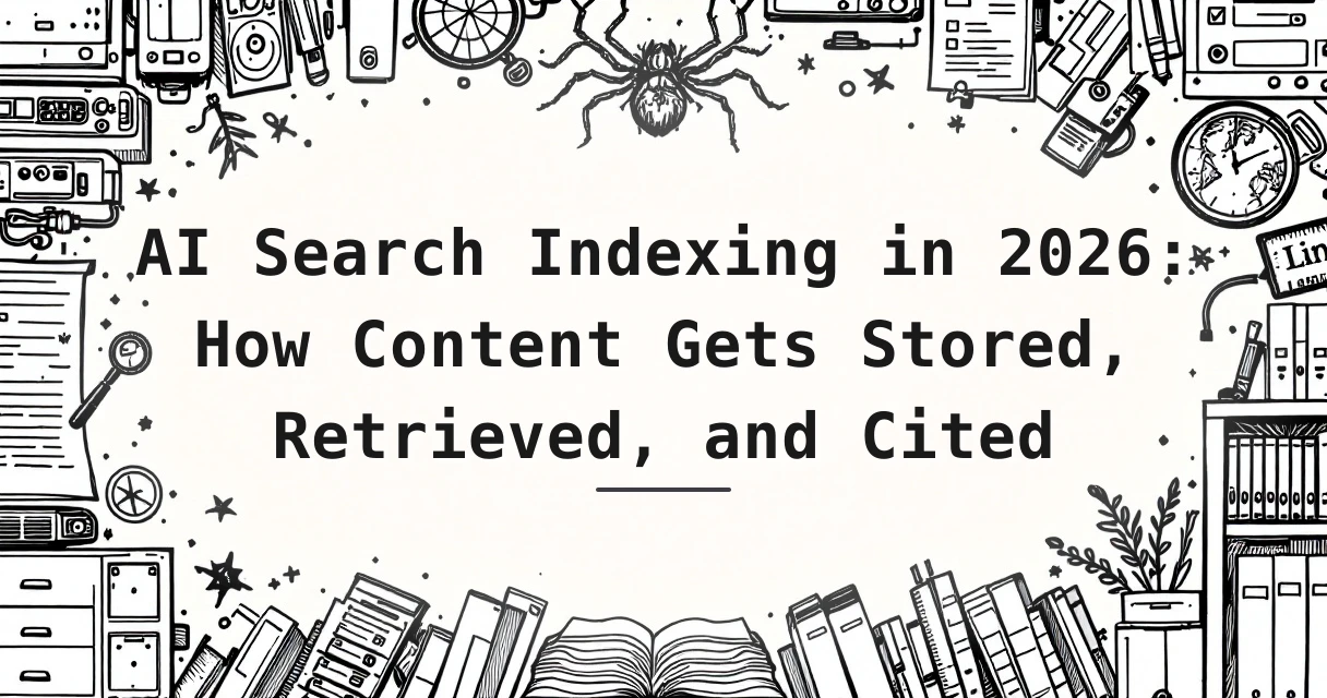 Featured image for: AI Search Indexing in 2026: How Content Gets Stored, Retrieved, and Cited