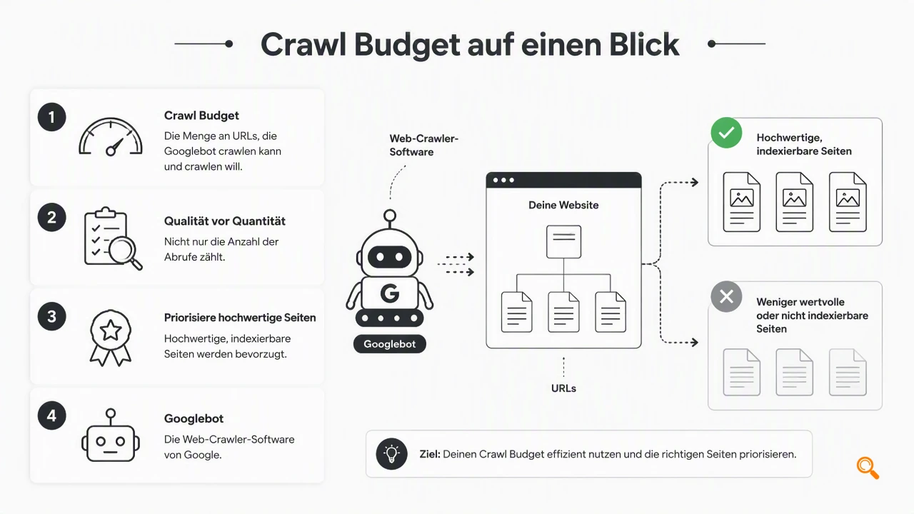 Illustration for Was ist Crawl Budget?
