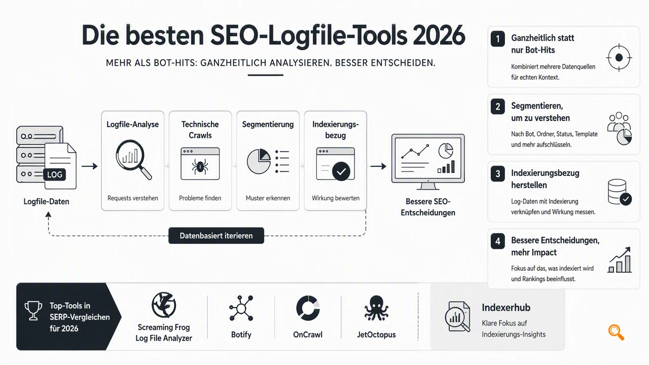Illustration for Die besten Tools für Crawl-Budget-Monitoring