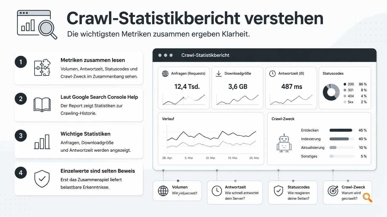 Illustration for Welche Crawl-Stats-Signale Indexierung erklären
