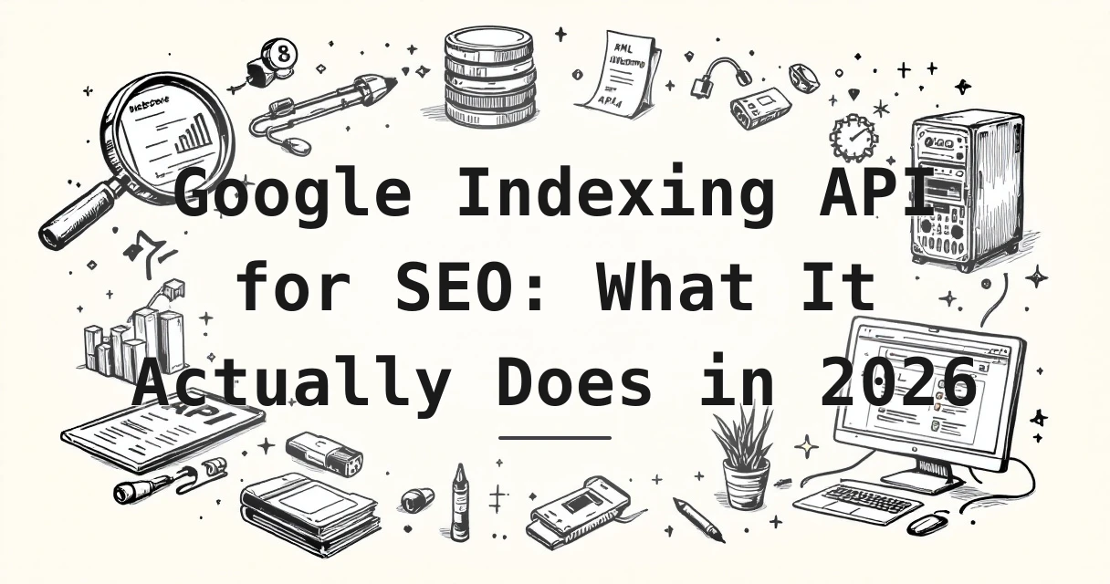Featured image for: Google Indexing API for SEO: What It Actually Does in 2026
