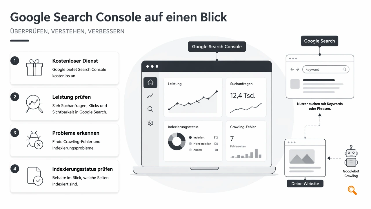Illustration for Was ist Google Search Console?