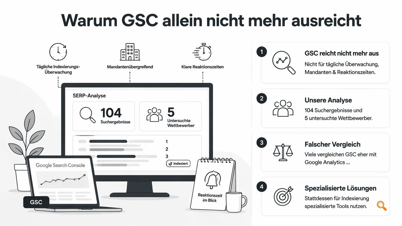Illustration for Wann reichen GSC-Daten nicht mehr aus?