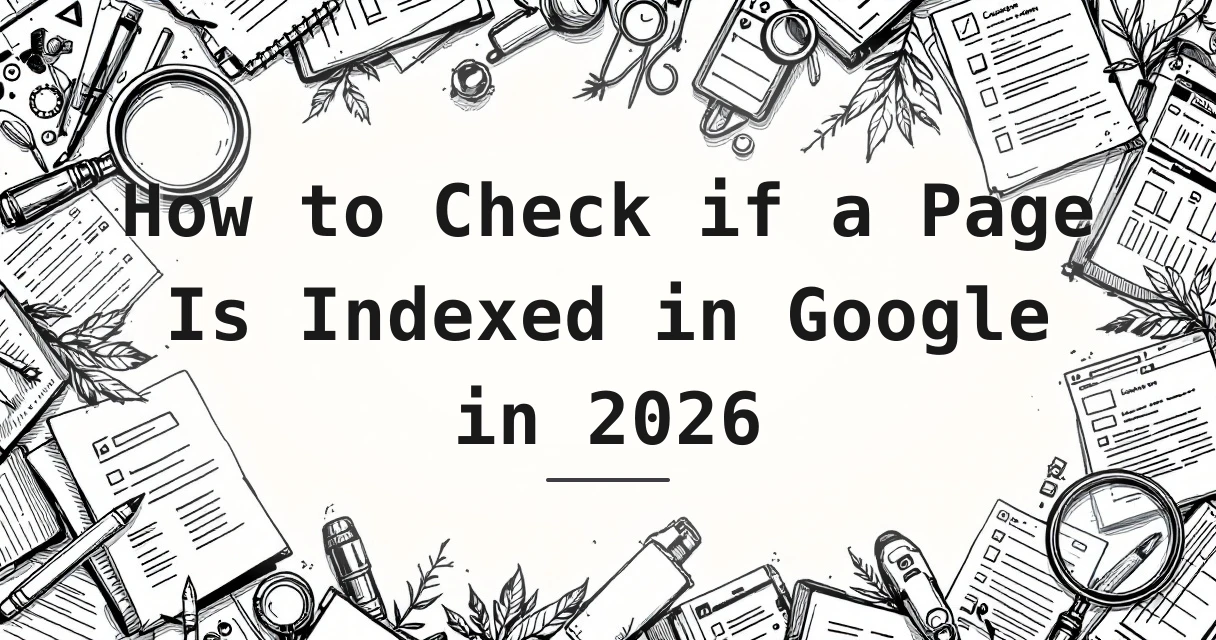 Featured image for: How to Check if a Page Is Indexed in Google in 2026