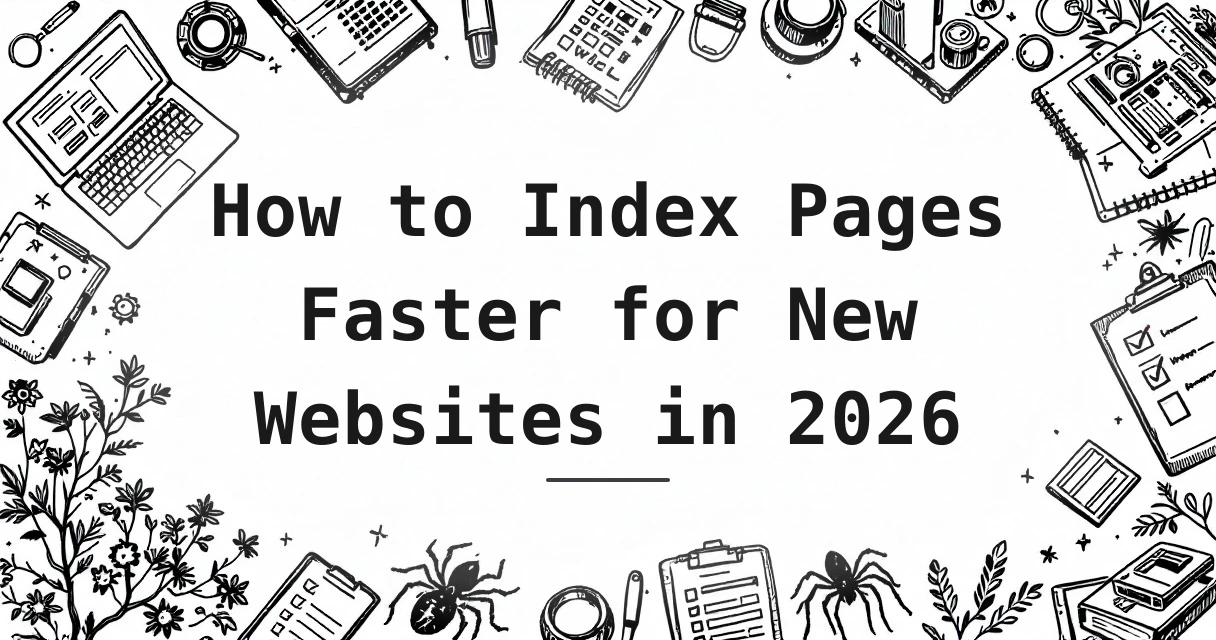 Featured image for: How to Index Pages Faster for New Websites in 2026