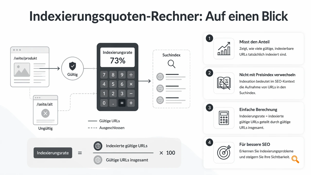 Illustration for Was misst ein Indexation Rate Calculator?