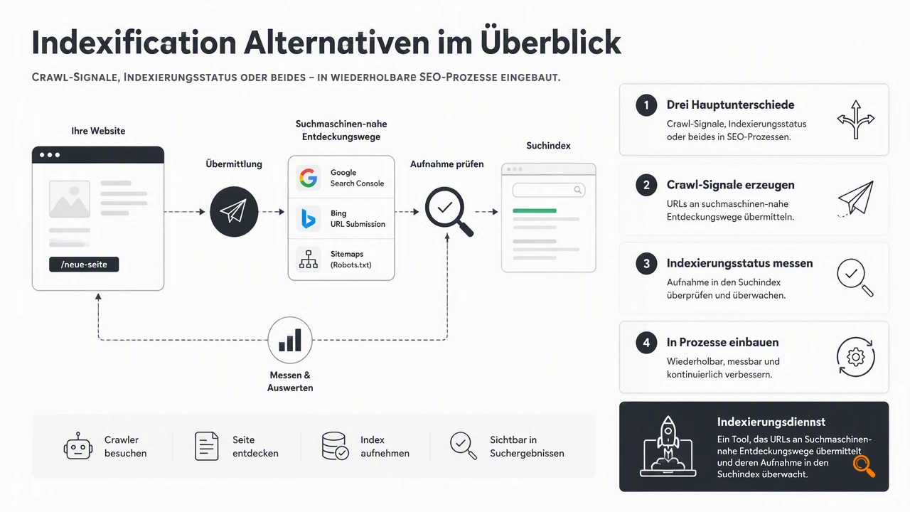 Illustration for Welche Indexification alternatives eignen sich für welchen Bedarf?