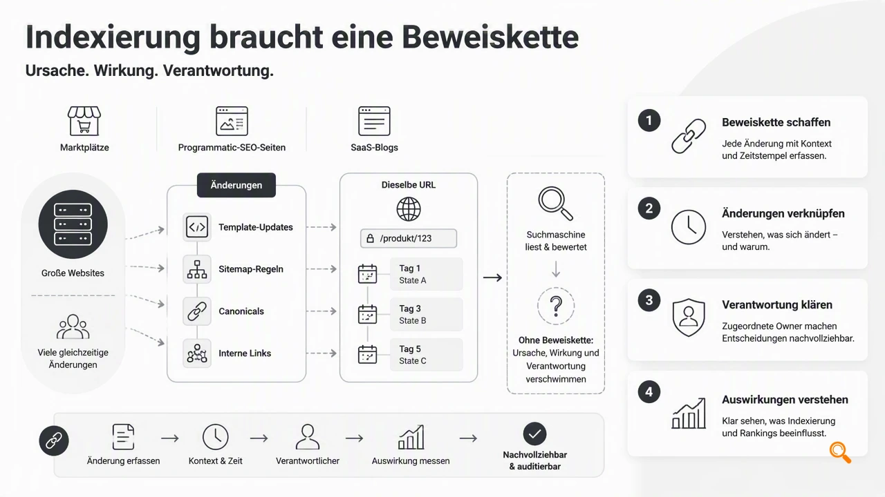 Illustration for Warum braucht Indexierung eine Beweiskette?