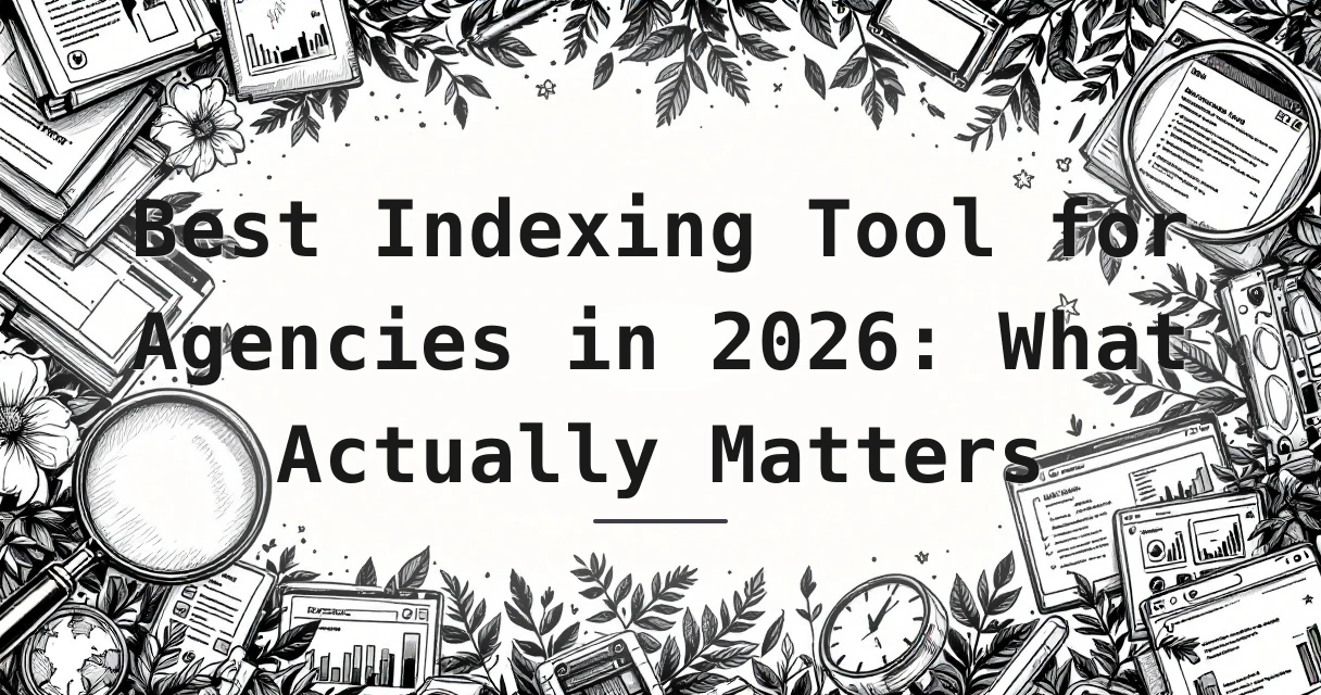 Featured image for: Best Indexing Tool for Agencies in 2026: What Actually Matters