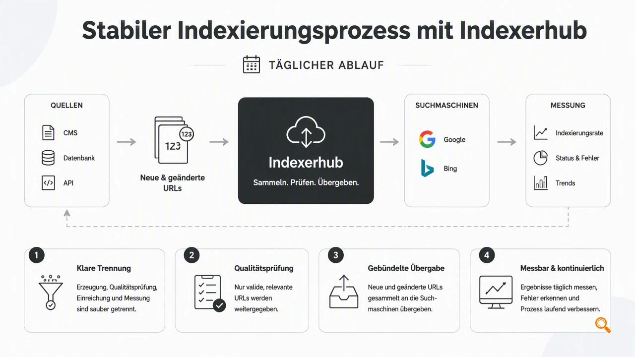 Illustration for Wie der operative Workflow täglich abläuft