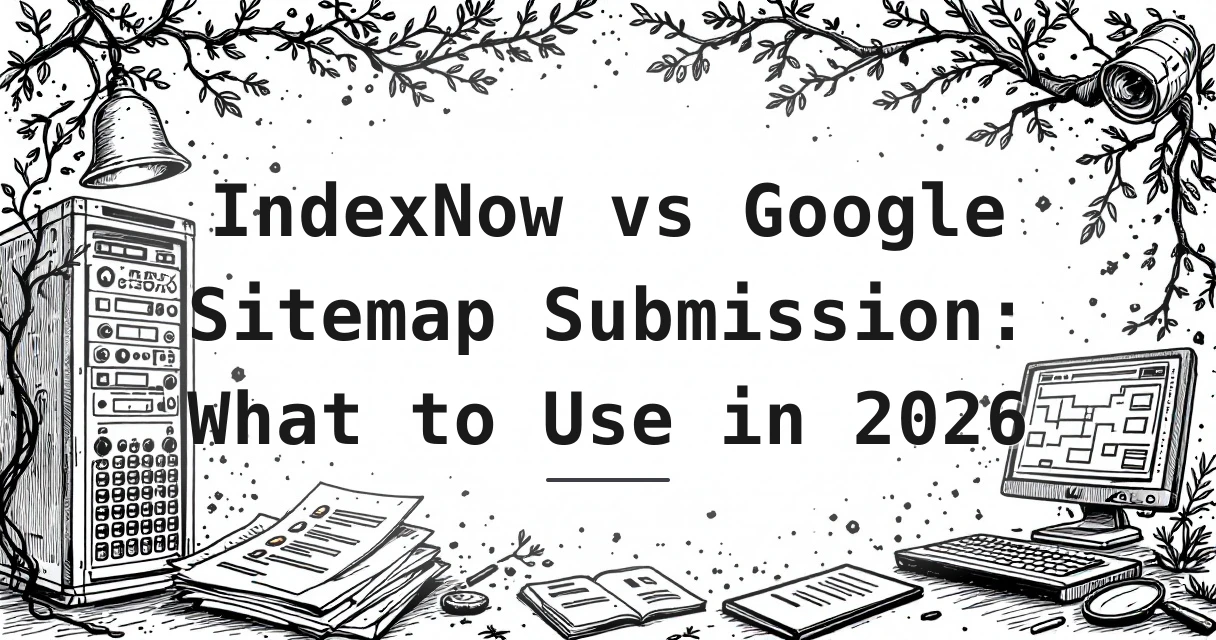 Featured image for: IndexNow vs Google Sitemap Submission: What to Use in 2026