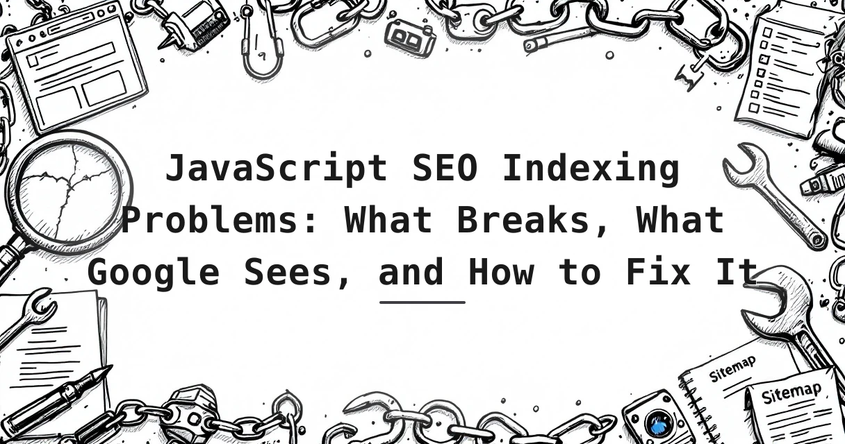 Featured image for: JavaScript SEO Indexing Problems: What Breaks, What Google Sees, and How to Fix It
