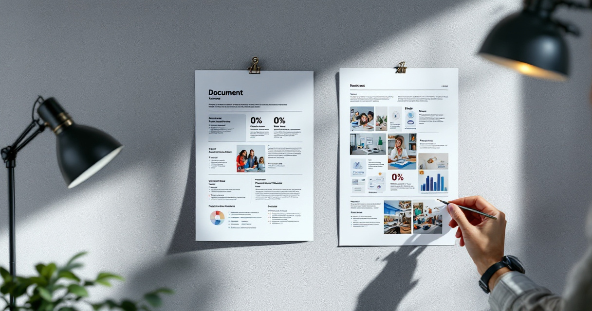 Side-by-side page layouts illustrating why one webpage is more citable than another